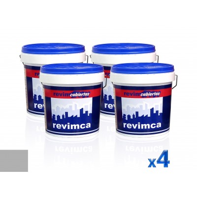 Revimca Cubiertas GRIS (4x5Kg) 