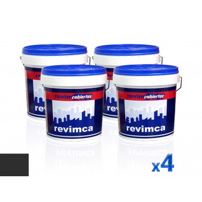 Revimca Cubiertas NEGRO (4x5Kg) 